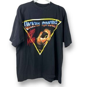 Vintage Vicious Rumors Word Of Mouth Band Tee Black No Fate World Tour 1994 1995